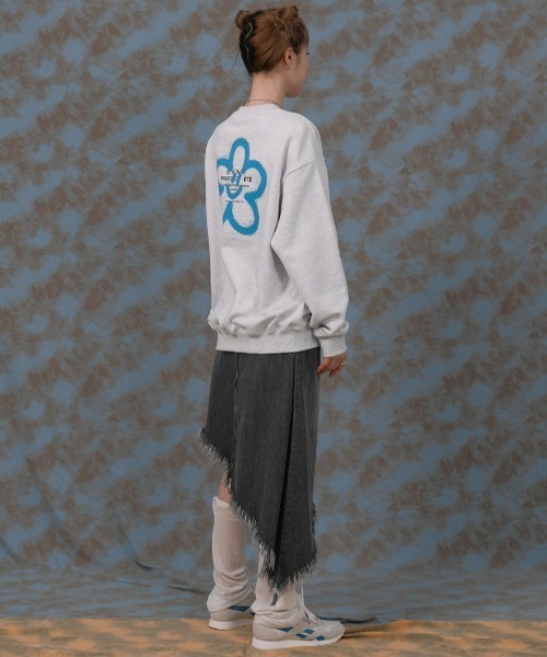 「ISTKUNST」 スウェットカットソー M ライトグレー レディース_画像8
