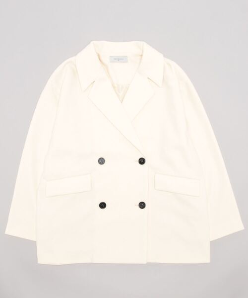 「UR Lab.」 テーラードジャケット FREE オフホワイト レディース_画像2