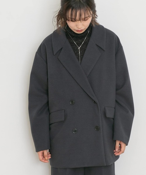 「UR Lab.」 テーラードジャケット FREE オフホワイト レディース_画像4