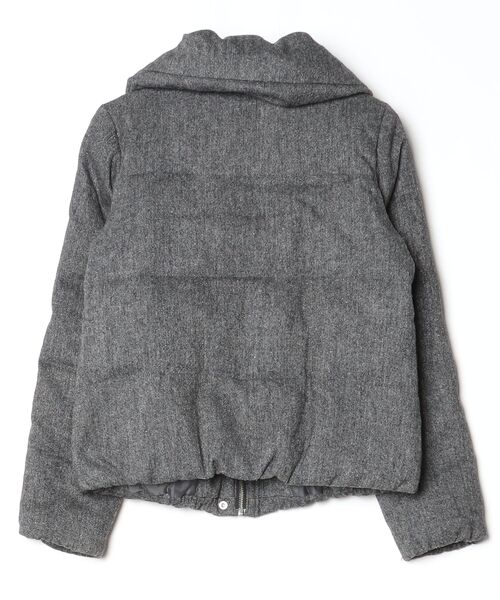 「BEAMS HEART」 ダウンジャケット - グレー レディース_画像2