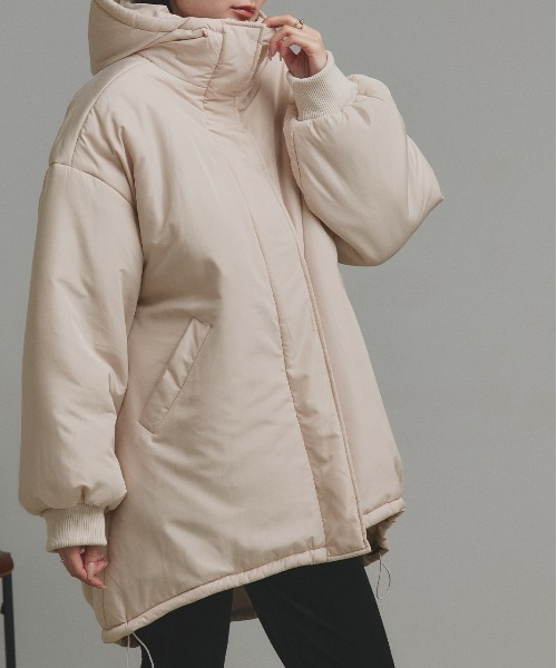 「ad thie」 マウンテンパーカー FREE ブラック レディース_画像7