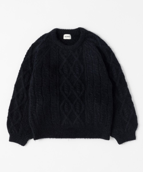 「MIEL CRISHUNANT」 長袖ニット FREE ホワイト レディース_画像4