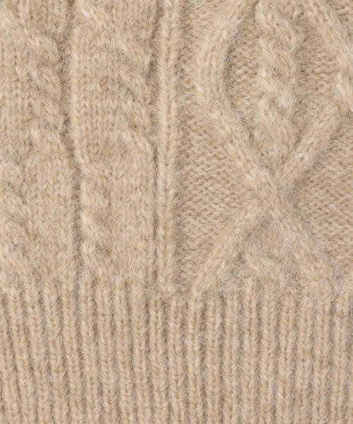 「MIEL CRISHUNANT」 長袖ニット FREE ホワイト レディース_画像9