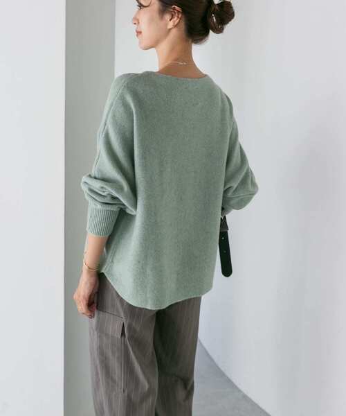 「URBAN RESEARCH DOORS」 長袖ニット MEDIUM ミント レディース_画像5