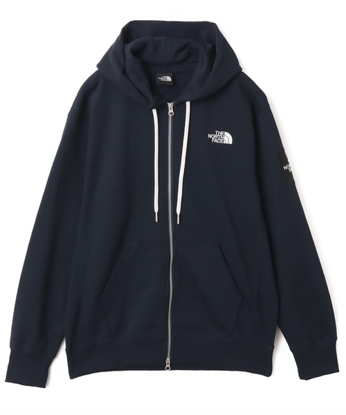 THE NORTH FACE ノースフェイス　フルジップパーカー　スクエアロゴ ザ・ノース・フェイス スクエアロゴフルジップ／裏起毛 | ライトアップ
