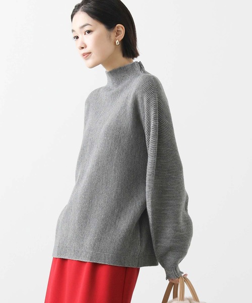 「Gready Brilliant」 「favori」長袖ニット FREE トップグレー レディース_画像7