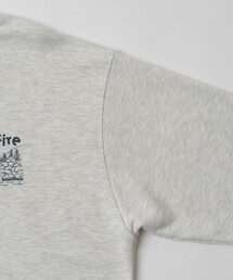 「Foxfire」 スウェットカットソー「FREAK’S STOREコラボ」 MEDIUM チャコールグレー メンズの画像2