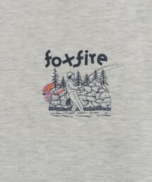 「Foxfire」 スウェットカットソー「FREAK’S STOREコラボ」 MEDIUM チャコールグレー メンズの画像5