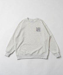 「Foxfire」 スウェットカットソー「FREAK’S STOREコラボ」 MEDIUM チャコールグレー メンズの画像6