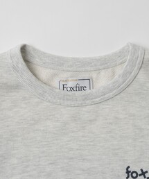 「Foxfire」 スウェットカットソー「FREAK’S STOREコラボ」 MEDIUM チャコールグレー メンズの画像7