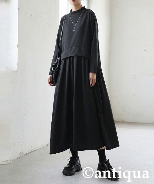 antiqua（アンティカ） ワンピース ロングワンピース : ZOZOTOWN Yahoo 