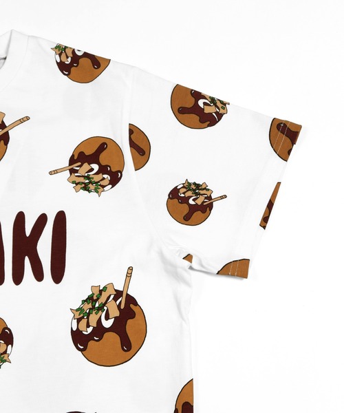 新品 Tシャツ punyus たこやき 総柄 たこ焼き プニュズ 半袖 PUNYUS Online Store / 公式通販