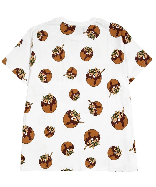 最終値下げPUNYUS 大阪店舗限定 Tシャツ 新品未使用 サイズ4 プニュズ PUNYUS（プニュズ） tシャツ 「新サイズ」フード総柄Tシャツ（KIWI