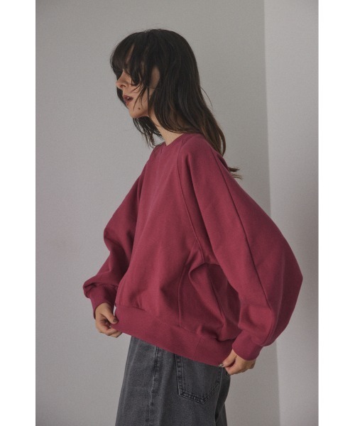 「BLACK BY MOUSSY」 長袖カットソー FREE ピンク レディース_画像9