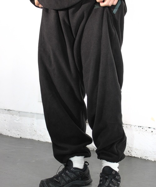 「BROKEN BASE」 イージーパンツ MEDIUM ブラック メンズ_画像6