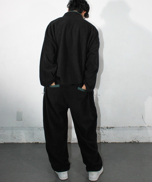 「BROKEN BASE」 イージーパンツ MEDIUM ブラック メンズ_画像9