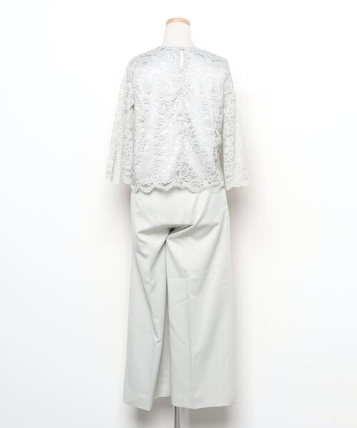 「DRESS LAB」 パンツスーツ M グレー レディース_画像4