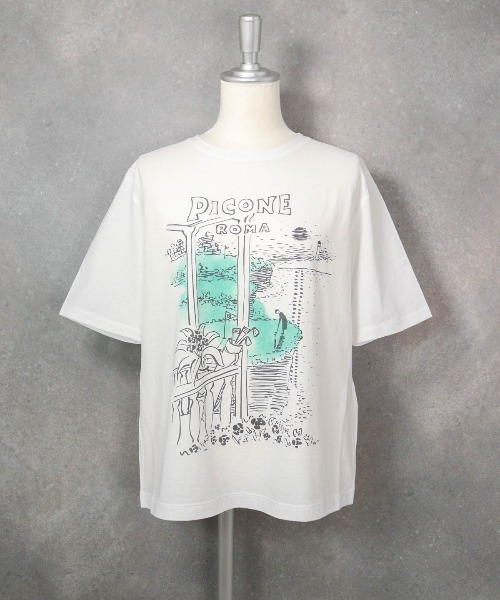 STUDIO PICONE（スタジオピッコーネ） tシャツ コットン100％冷感