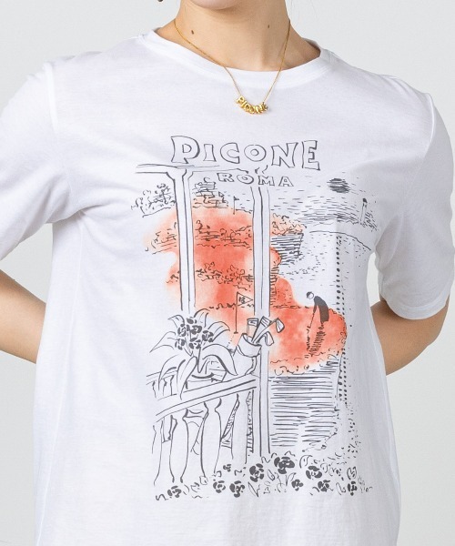 STUDIO PICONE（スタジオピッコーネ） tシャツ コットン100％冷感