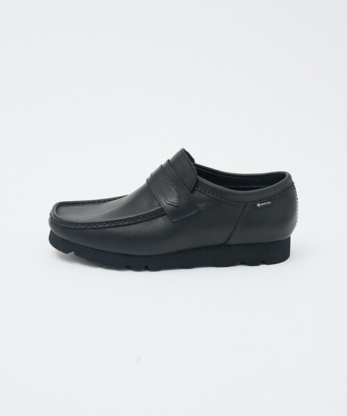 CLARKS WallaLoafer GTX レザー UK7 WallaLoaferGTX / ワラローファーゴアテックス （ブラックレザー
