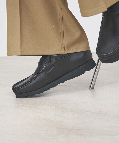 CLARKS WallaLoafer GTX レザー UK7 ワラローファー GTX｜GORE-TEX搭載 メンズ レザーシューズ