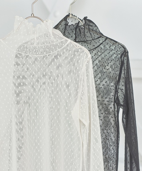 「Spick & Span」 長袖カットソー FREE ホワイト系その他 レディース_画像3