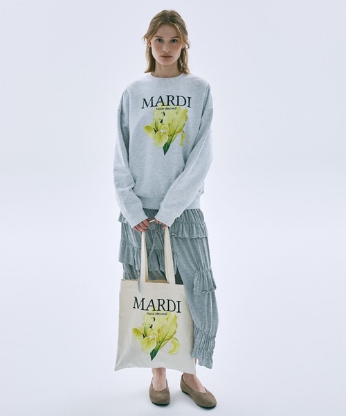 新品タグ付♡Mardi Mercredi SWEATSHIRT スウェット 即発】MARDI MERCREDI SWEATSHIRT FLOWERMARDI BLOSSOM 韓国 (Mardi