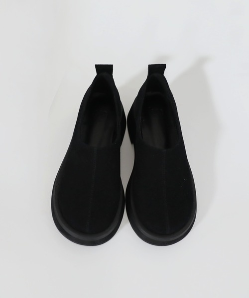 「hiamu」 シューズ 24.0cm ブラック レディース_画像2