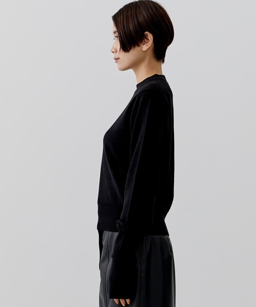 「CITY」 長袖ニット FREE ブルー レディース_画像5
