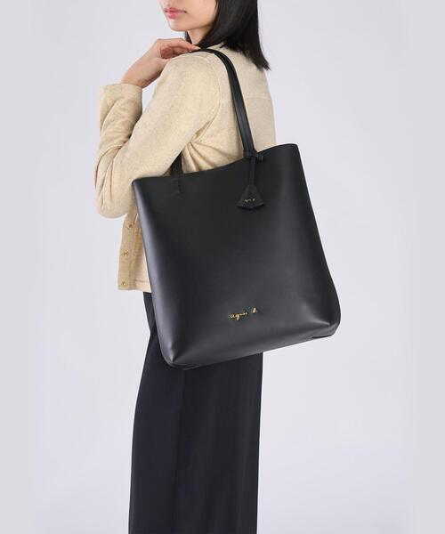 アニエス革トート agnes b.（アニエスベー） トートバッグ レザー ラージ トートバッグ