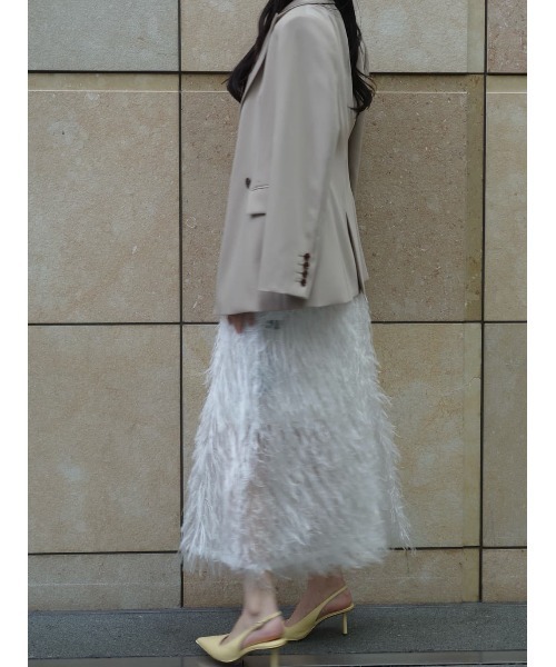 スカート UNUS / Feather Skirtの画像