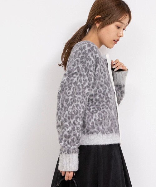 「Rie Miller」 ニットカーディガン 38 ブラウン系その他 レディース_画像5