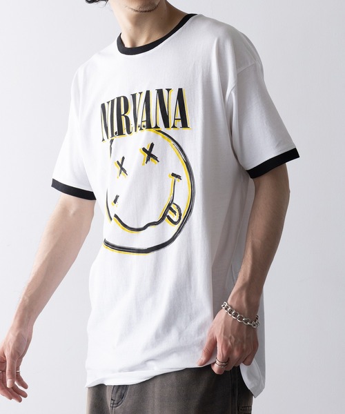 「ROCK-OFF」 半袖Tシャツ L グレー メンズ_画像6