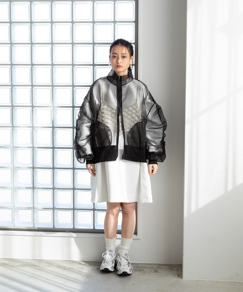 「bohmal」 長袖ワンピース FREE ホワイト レディース_画像7