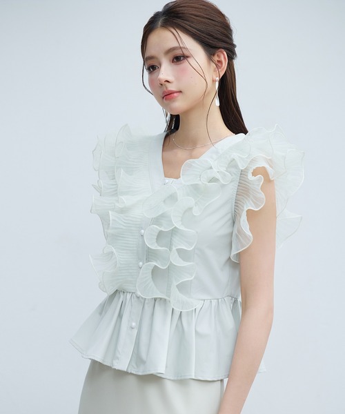 SAISON DE PAPILLON（セゾンドパピヨン） ブラウス シャツ 「新作登場