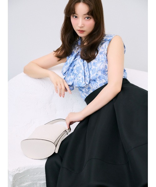 FRAY I.D ブラウス シャツ ビッグボウタイブラウス レディース SALE50%OFF】FRAY I.D フレイアイディー BIGボウタイブラウス