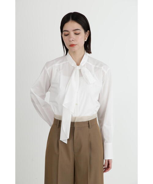 「JILL STUART」 長袖シャツ MEDIUM ブルー レディース_画像4