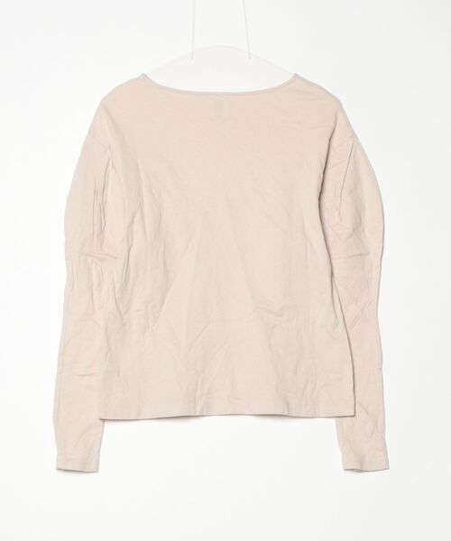「U by SPICK&SPAN」 長袖カットソー - ベージュ レディース_画像2