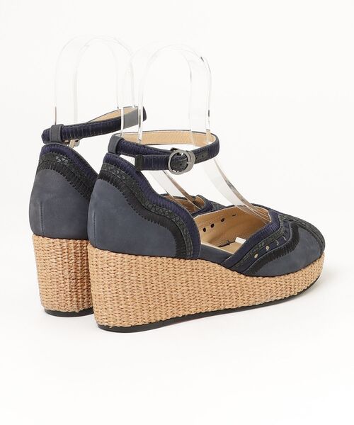 「tsumori chisato WALK」 ヒールサンダル 24cm ネイビー レディース_画像2