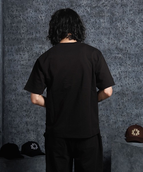 tシャツ 「セットアップ可能」ミニ裏毛 ワンポイントハート Tシャツ