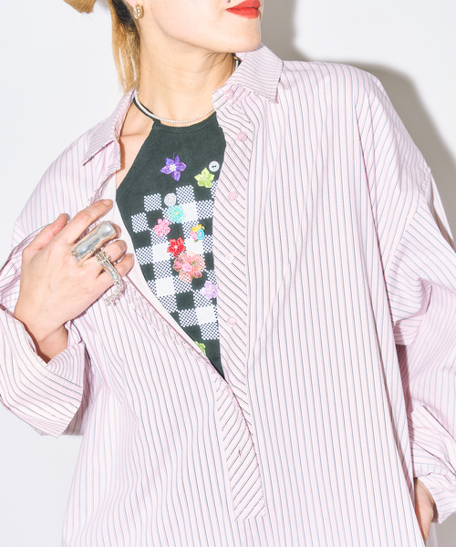 新品タグ付き　CITY SHOP　シティショップ　日本製　オールインワン　38 CITYSHOP（シティショップ） オールインワン SHIRT ジャンプスーツ