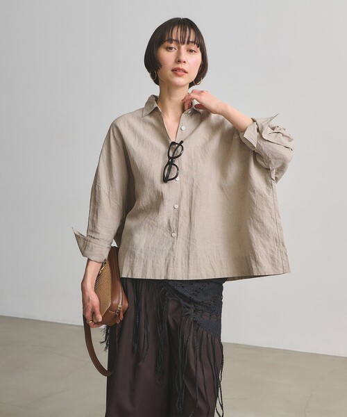 UNITED ARROWS（ユナイテッドアローズ） ブラウス シャツ リネン