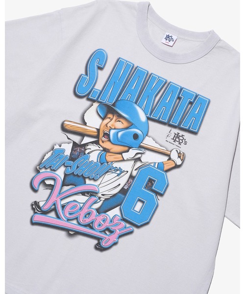 KEBOZ（ケボズ） tシャツ SHO NAKATA × KEBOZ 02 S/S TEE メンズ