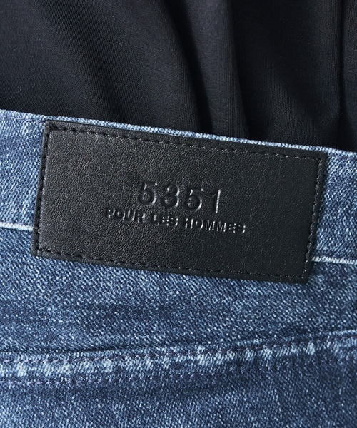 「5351 POUR LES HOMMES」 デニムパンツ 50 ブルー メンズ_7