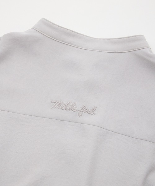 「MILKFED.」 長袖ワンピース ONE SIZE ライトグレー レディース_画像4