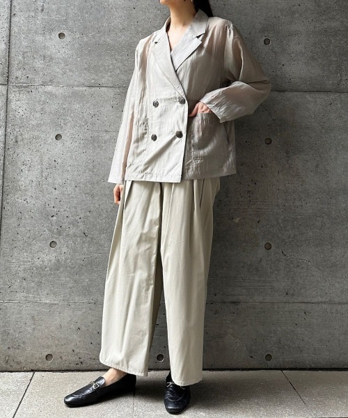 CIEL'AIR（シエルエアー） ジャケット テーラードジャケット SHEER