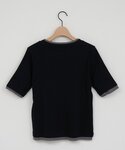 tシャツ 半袖 レイヤード風半袖プルオーバー ...の詳細画像1
