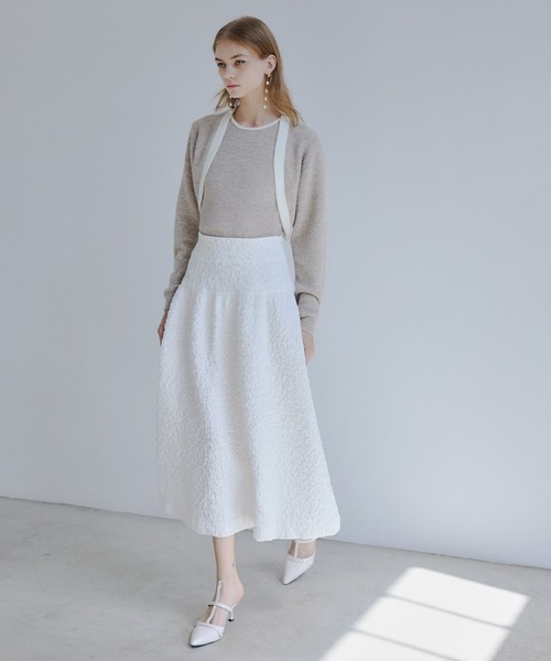 なつorgue バイカラーニットアンサンブル ORGUE（オルグ） アンサンブル Bicolor knit ensemble/バイカラー