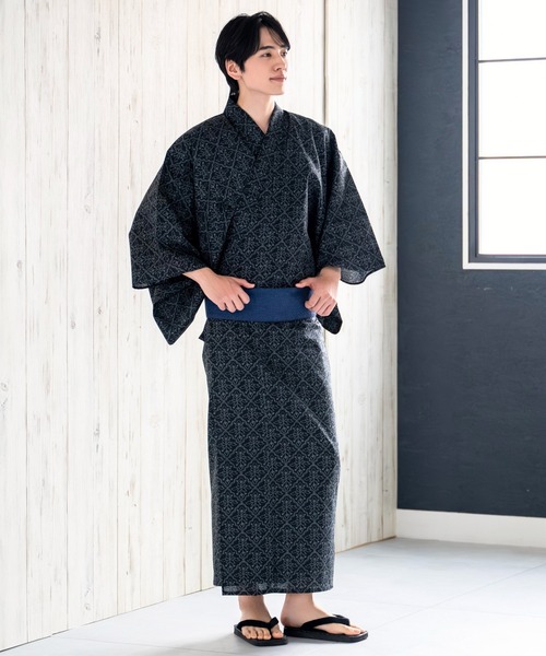 CELEN 浴衣 「メンズ浴衣/ゆかた単品」選べる4タイプ 粋夏浴衣 メンズ