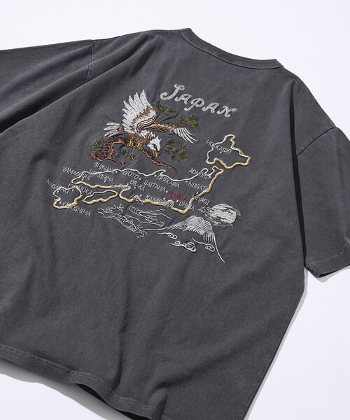 Schott N.Y.C（ショット） tシャツ Schott/ショット 別注 バック 刺繍